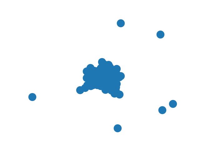 Degree-preserving randomisation of a random graph